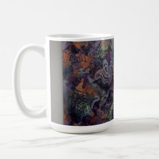Mug Halloween Abstrait (Gauche)