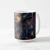 Mug Halloween Abstrait (Devant droit)