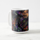 Mug Halloween Abstrait (Devant gauche)