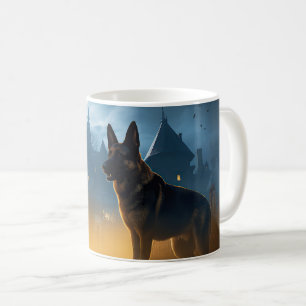 Mug Halloween allemand mouton effrayant