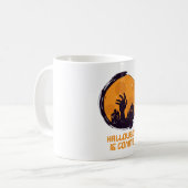 Mug Halloween approche (Devant gauche)