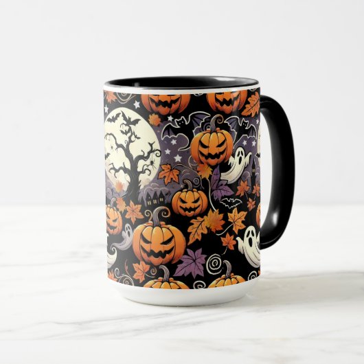 Mug Halloween/Automne/Automne (Devant droit)