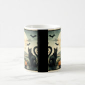 Mug Halloween/automne/potiron/chat (Centre)