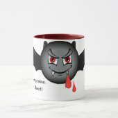 Mug Halloween - batte végétarienne (Centre)
