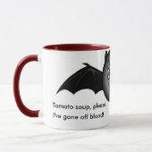Mug Halloween - batte végétarienne (Gauche)