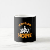 Mug Halloween Bienvenue Halloween Accueil Anniversaire (Centre)