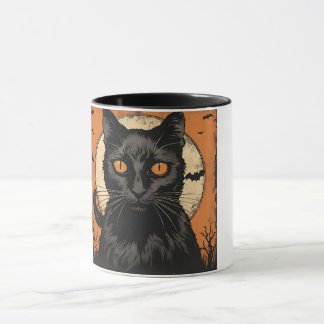 Mug halloween Black Cat 2024