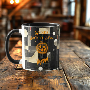 Mug Halloween - Black Wicked Jack-o-Java Citrouille