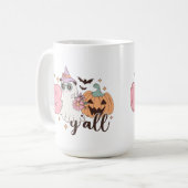 Mug Halloween Boo Y'All (Devant gauche)