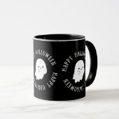 Mug Halloween branché mignon Ghost Classic (Devant droit)