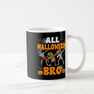 Mug Halloween Bro Dabbing Skeleton Jack-o'-lantern Boy