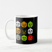 Mug Halloween Building Brick Head Shirt Adult Men Kids (Gauche)