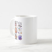 Mug Halloween Café Funny Halloween Saison Éffrayant (Devant gauche)