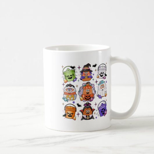 Mug Halloween Café Funny Halloween Saison Éffrayant (Droite)