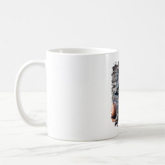 Mug Halloween Canne Corso Dog (Gauche)