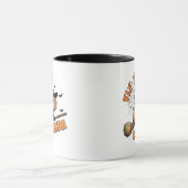 Mug Halloween Capybara haute volée (Centre)