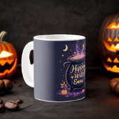 Mug Halloween Cauldron Personnalisé Happy Witch