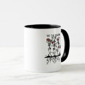 Mug Halloween C'est La Saison De Squelette De Danse Ef (Devant droit)