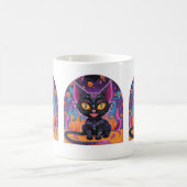 Mug Halloween Chat noir Alebrije (Centre)
