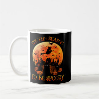 Mug Halloween Chat Noir C'est la saison pour être Éffr
