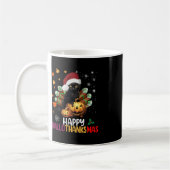 Mug Halloween Chat Noir Halloween Hallothanksmas Joyeu (Gauche)