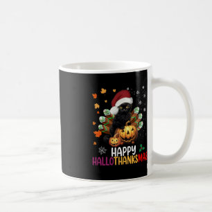 Mug Halloween Chat Noir Halloween Hallothanksmas Joyeu
