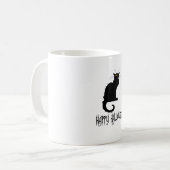 Mug Halloween Chat Noir, Idée de costume, Fête, Plus s (Devant gauche)