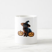 Mug Halloween Chat Noir Magic Classic T-Shirt (Centre)