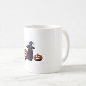 Mug Halloween chat noir T-shirt classique (Devant droit)