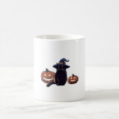 Mug Halloween chat noir T-shirt classique (Centre)