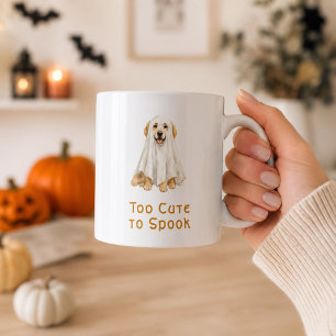 Mug Halloween Chien Fantôme Mignon Retriever Doré