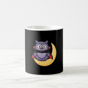 Mug Halloween Chouette Vampire Mignon