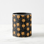 Mug Halloween Citrouille bonbon Bucket Black Orange (Centre)