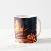 Mug Halloween Citrouille brillant (Devant droit)