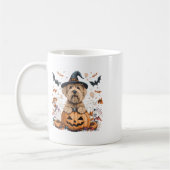 Mug Halloween Citrouille de Terrier à couche molle par (Gauche)