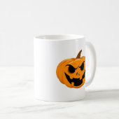 Mug Halloween citrouille et effrayant (Devant droit)