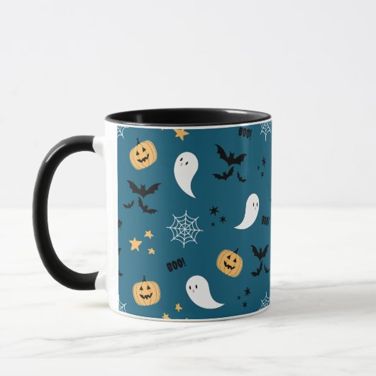 Mug Halloween Citrouille Ghost (Gauche)