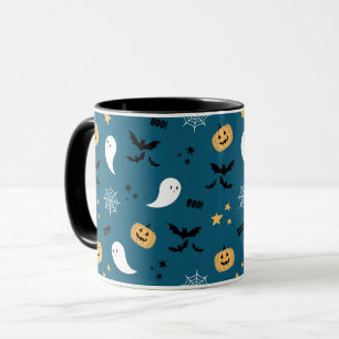 Mug Halloween Citrouille Ghost
