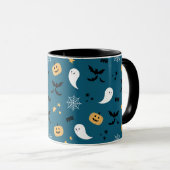 Mug Halloween Citrouille Ghost (Devant droit)