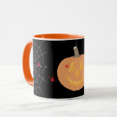 Mug Halloween Citrouille Happy Halloween (Devant gauche)