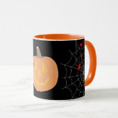 Mug Halloween Citrouille Happy Halloween (Devant droit)