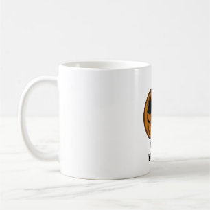 Mug Halloween citrouille heureux de mauvaises herbes h