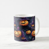 Mug Halloween citrouille magique Casquettes (Devant droit)