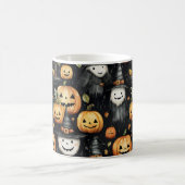 Mug Halloween citrouilles et monstres (Centre)