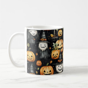 Mug Halloween citrouilles et monstres