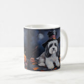 Mug Halloween Citrouilles Havanais effraie (Devant droit)