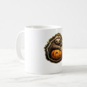 Mug Halloween classique à thème Sloth T-shirt (Devant gauche)