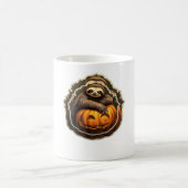 Mug Halloween classique à thème Sloth T-shirt (Centre)