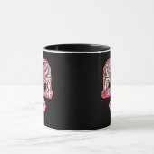 Mug Halloween classique - Costume de fentes (Centre)
