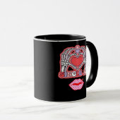 Mug Halloween classique - Costume de fentes (Devant droit)